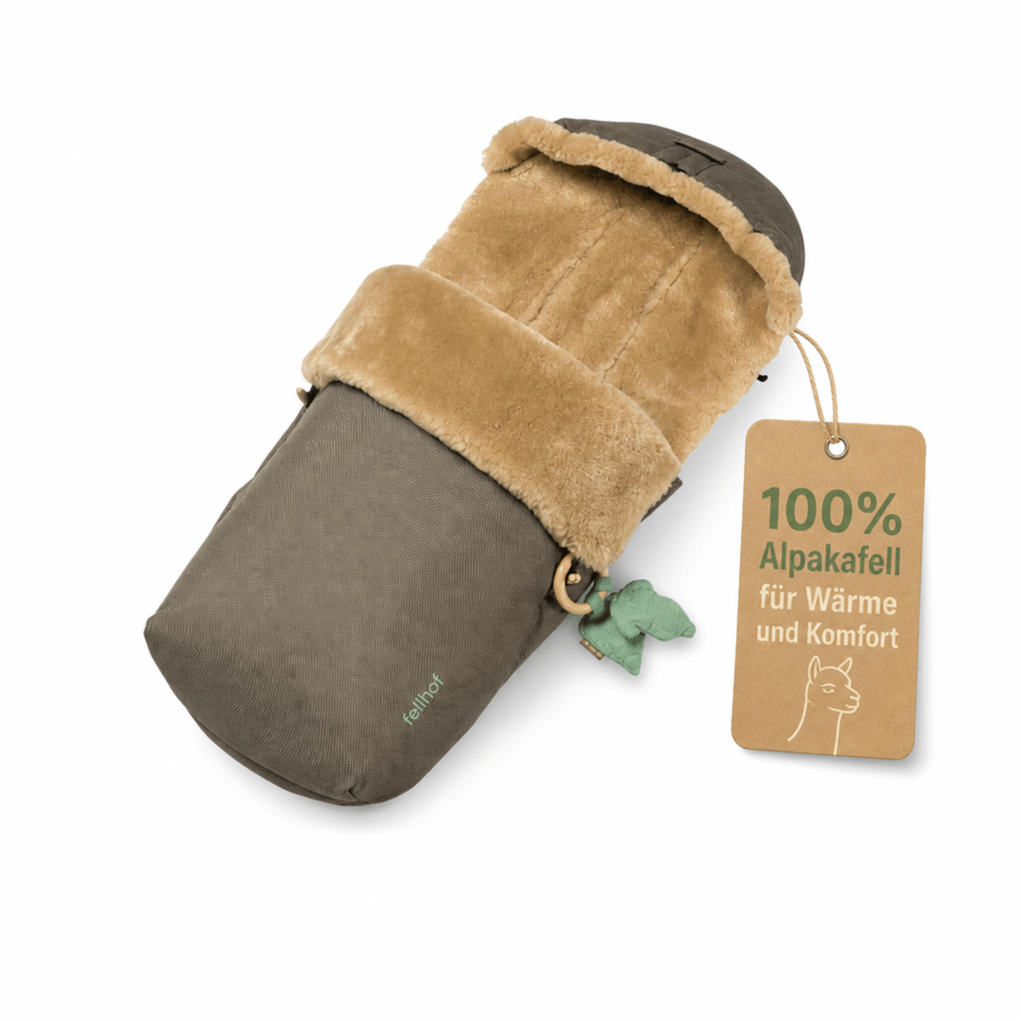Fellhof Kinderwagenfellsack Alpaka TOP