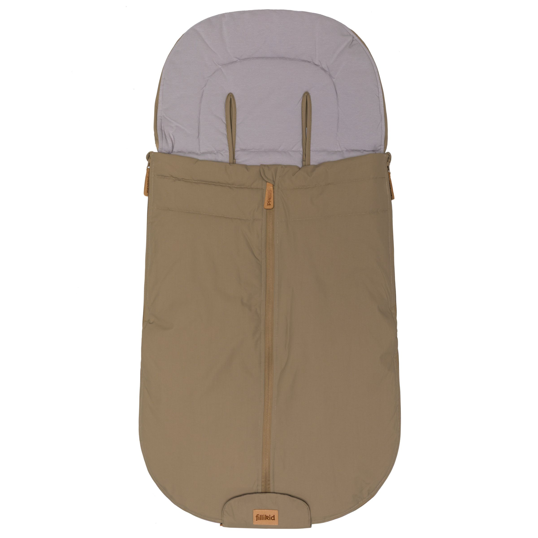 Fillikid Fußsack Sommer Light Trend 95x48 cm Exklusiv Taupe B-Ware