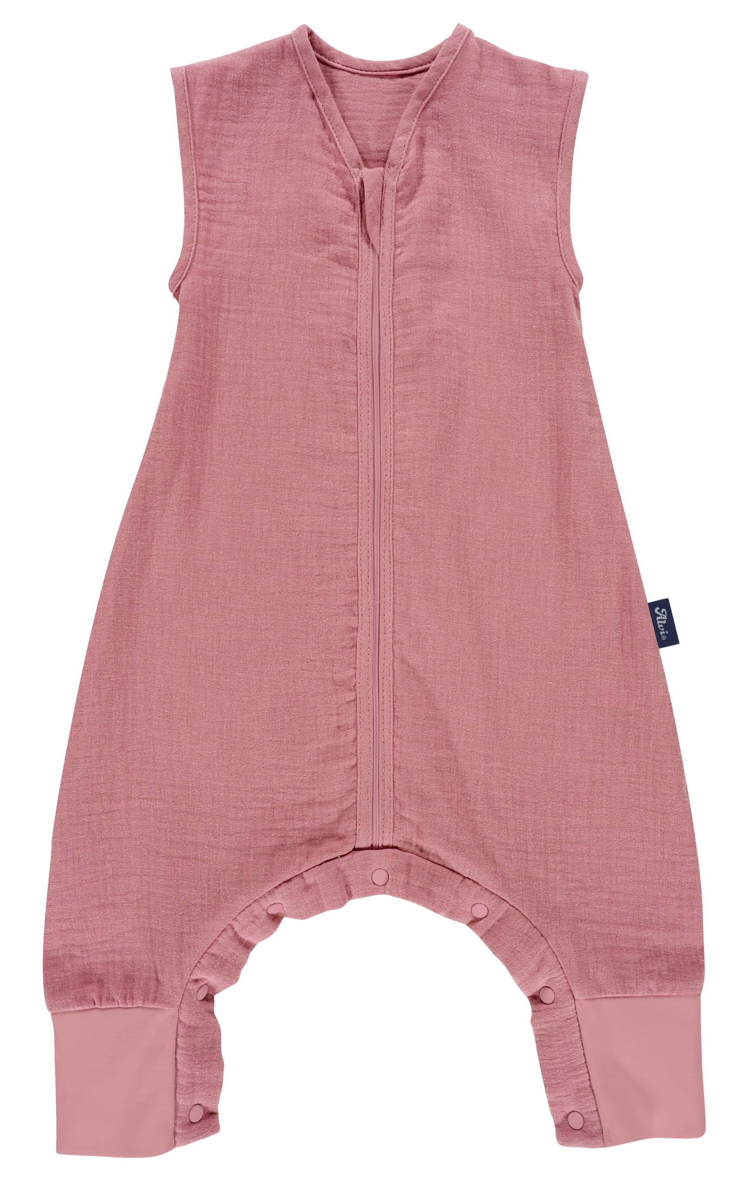 Alvi Mull Sleep-Overall Schlafsack light Design fox glove Größe 110 B-Ware