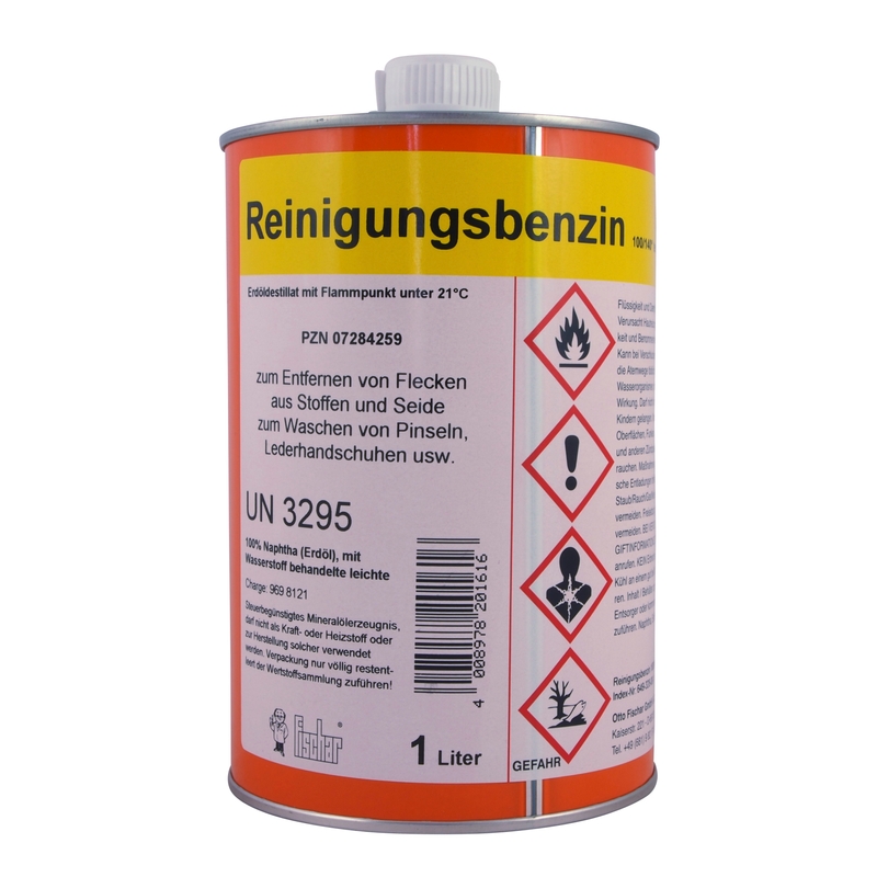 Reinigungsbenzin 100/140° techn. 1 L