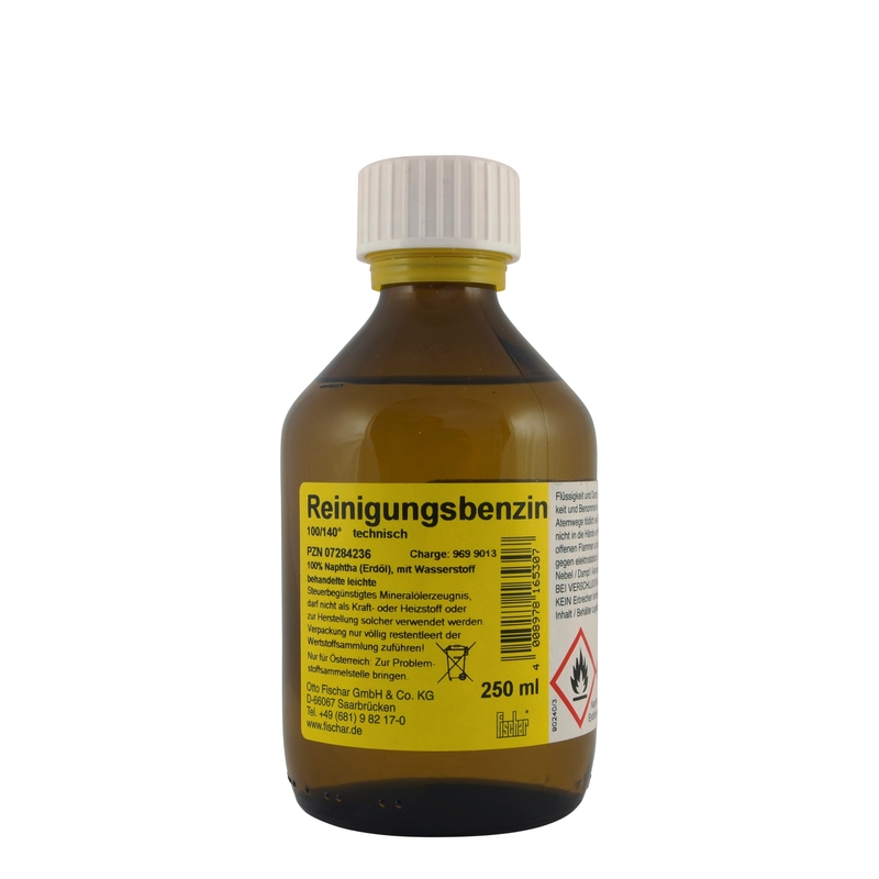 Reinigungsbenzin 100/140° techn. 250 ml