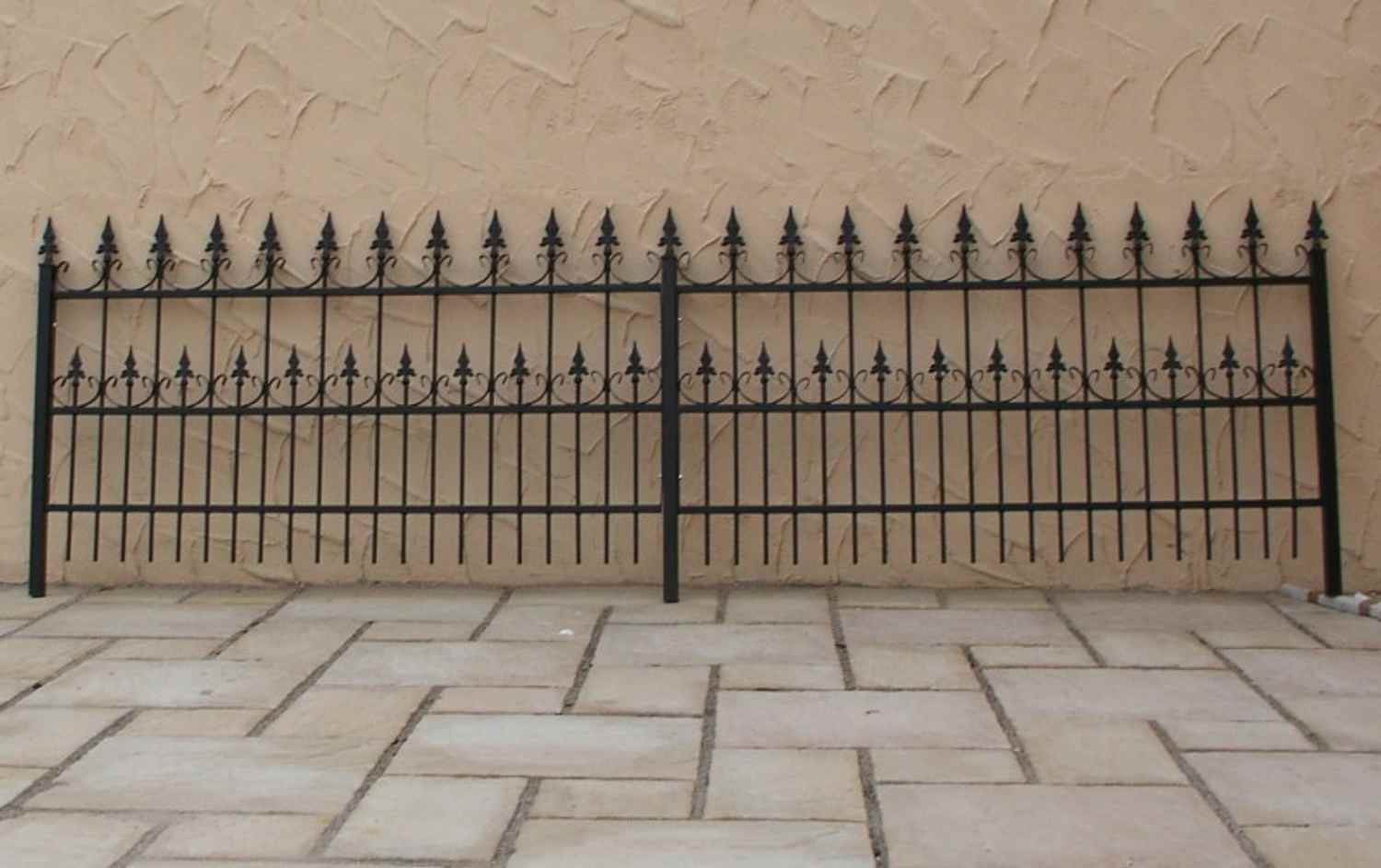 Gartenzaun Metall Schmiedeeisen Eisenzaun Zaun Zäune Roma-Z100/200 Feuer Verzinkt Gartenzaun Metall Schmiedeeisen Eisenzaun Zaun Zäune Roma-Z100/200 Feuer Verzinkt