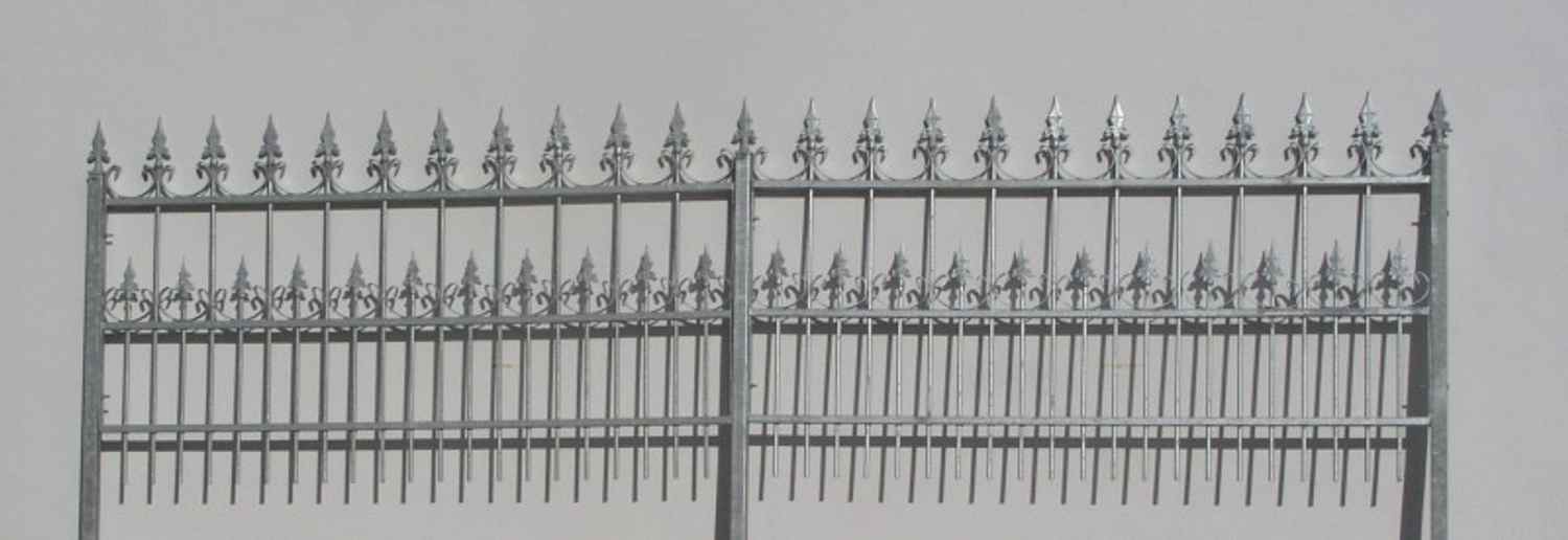 Gartenzaun Metall Schmiedeeisen Eisenzaun Zaun Zäune Roma-Z100/200 Feuer Verzinkt Gartenzaun Metall Schmiedeeisen Eisenzaun Zaun Zäune Roma-Z100/200 Feuer Verzinkt