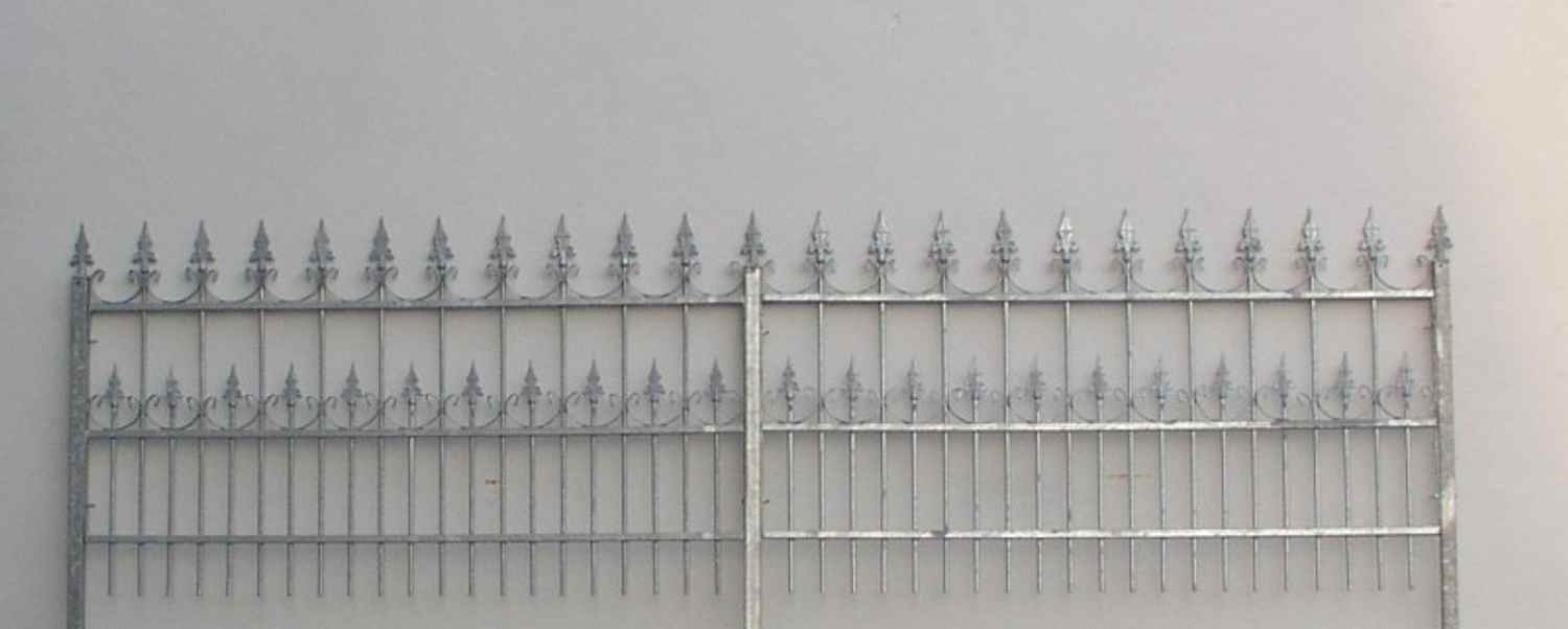 Gartenzaun Metall Schmiedeeisen Eisenzaun Zaun Zäune Roma-Z100/200 Feuer Verzinkt Gartenzaun Metall Schmiedeeisen Eisenzaun Zaun Zäune Roma-Z100/200 Feuer Verzinkt