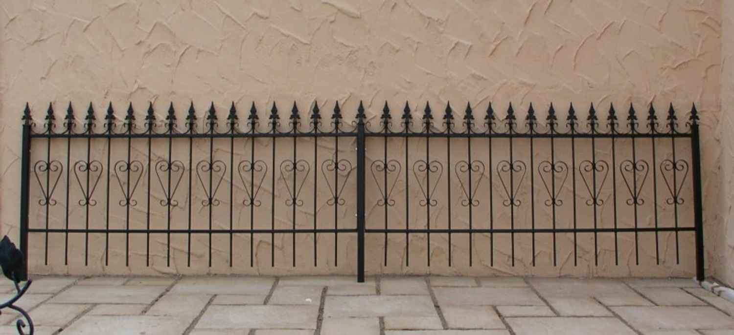 Gartenzaun Metall Schmiedeeisen Eisenzaun Zaun Amori-Z100/200 Feuer Verzinkt Gartenzaun Metall Schmiedeeisen Eisenzaun Zaun Amori-Z100/200 Feuer Verzinkt