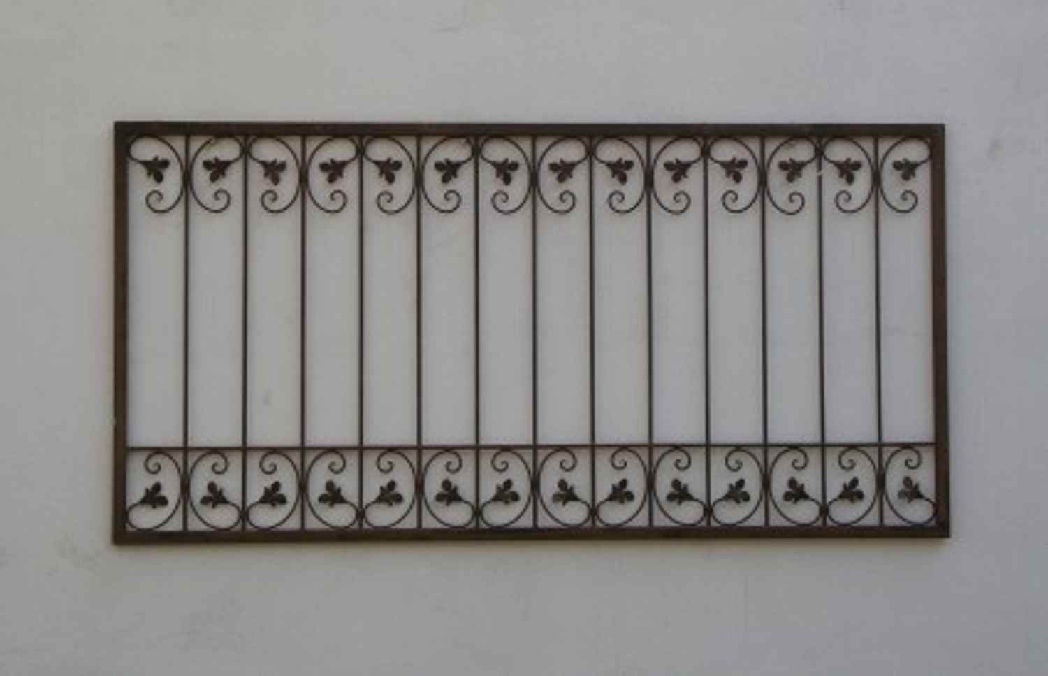 Schmiedeeisen Zaun Zäune Rankzaun Antik Eisen Monaco-Z80/200 Rost Schmiedeeisen Zaun Zäune Rankzaun Antik Eisen Monaco-Z80/200 Rost