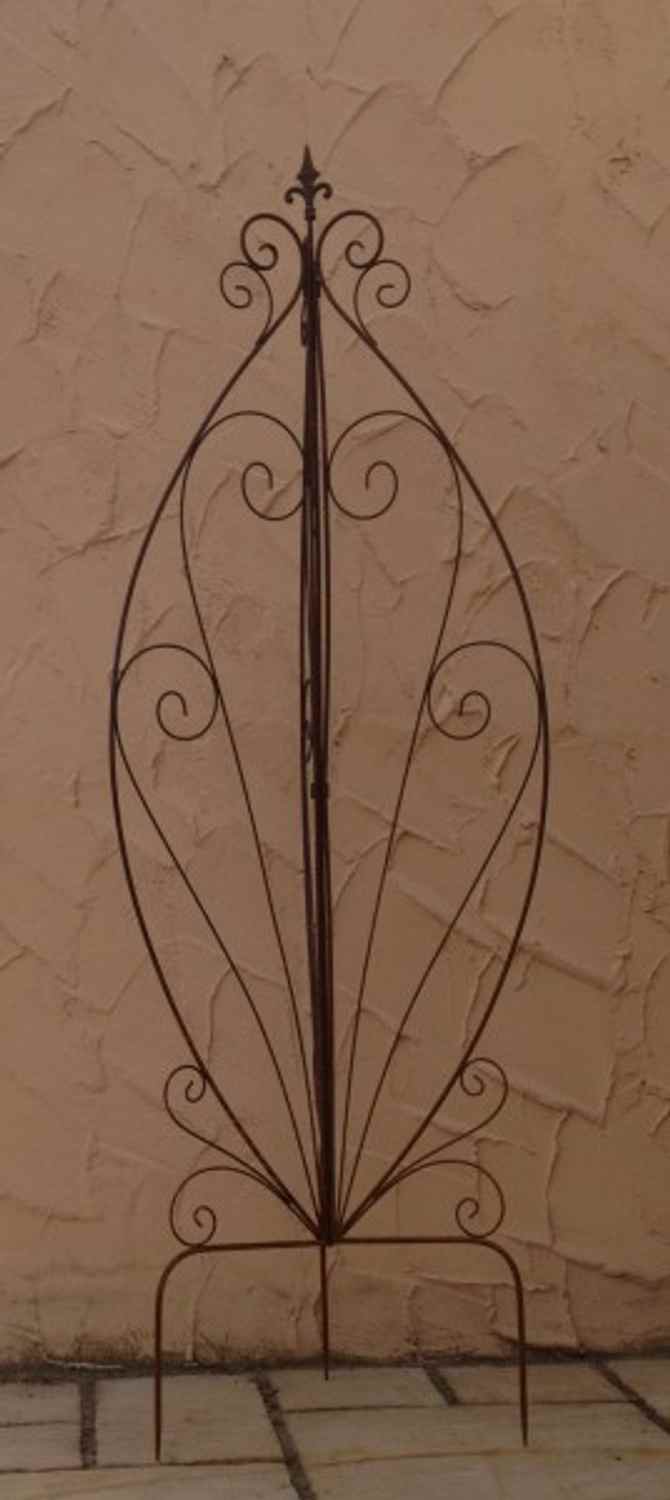 Landhaus Rankgitter Spalier Rankwand Obelisk Cervio Rost Clematis Kletterrose Landhaus Rankgitter Spalier Rankwand Obelisk Cervio Rost Clematis Kletterrose