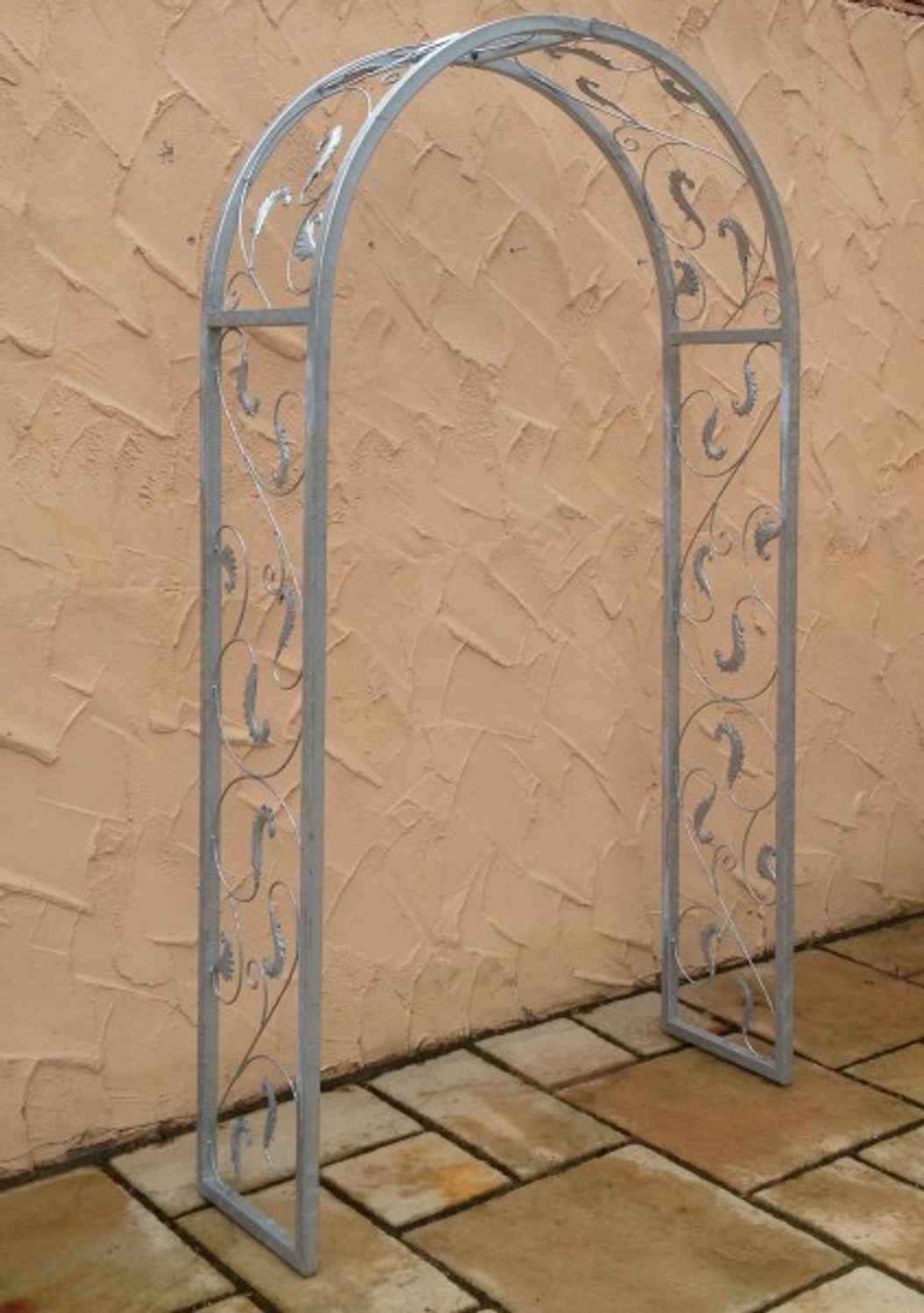 Rundbogen Rosenbogen Laubengang MASSIV 30 Rohr Lisbao-RB 120/225 Feuer verzinkt