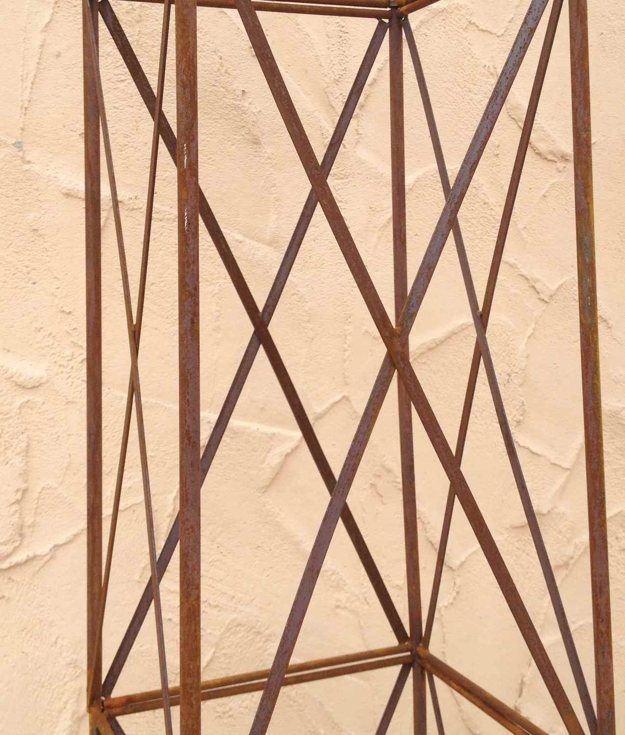 Moderner Rankstab Rankhilfe Obelisk Rosenstab Clematis Alina XXL 260 ROST Riesig