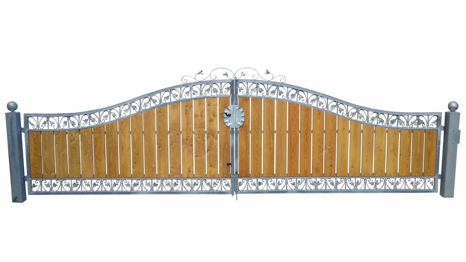 Hoftor Einfahrtstor Monaco-GT500/100H P.-Set 120 Holzfüllung Verzinkt Blickdicht Hoftor Einfahrtstor Monaco-GT500/100H P.-Set 120 Holzfüllung Verzinkt Blickdicht