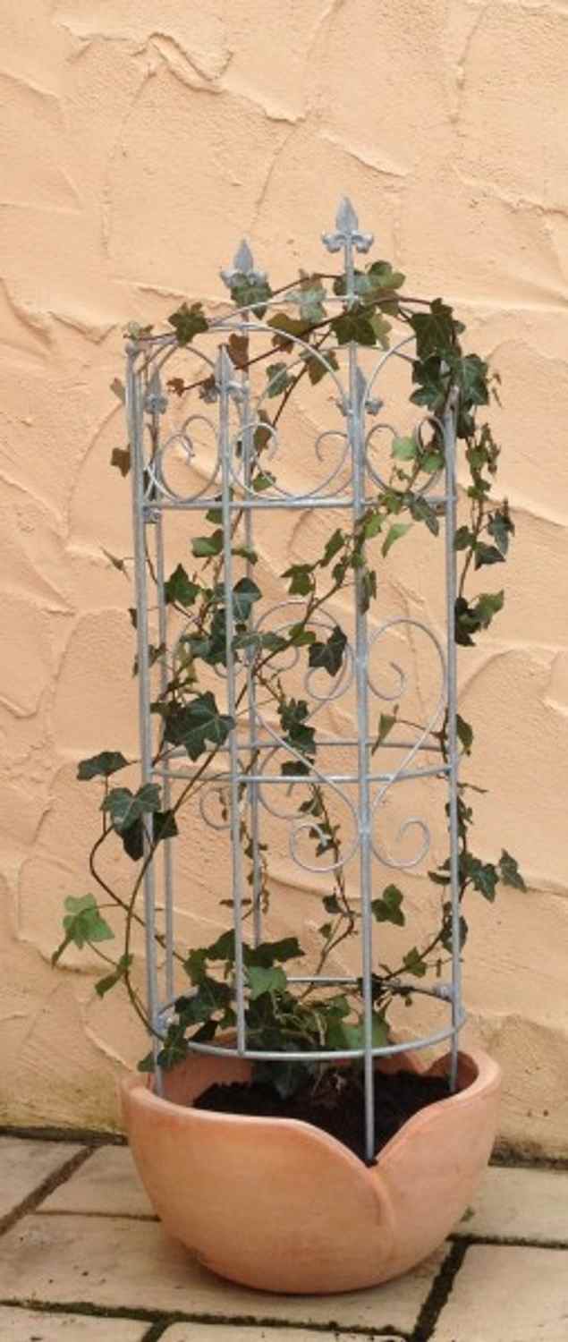 Rankgitter Spalier Rankhilfe Staudenhalter Serra-S f. Clematis Zink 120cm Rankgitter Spalier Rankhilfe Staudenhalter Serra-S f. Clematis Zink 120cm