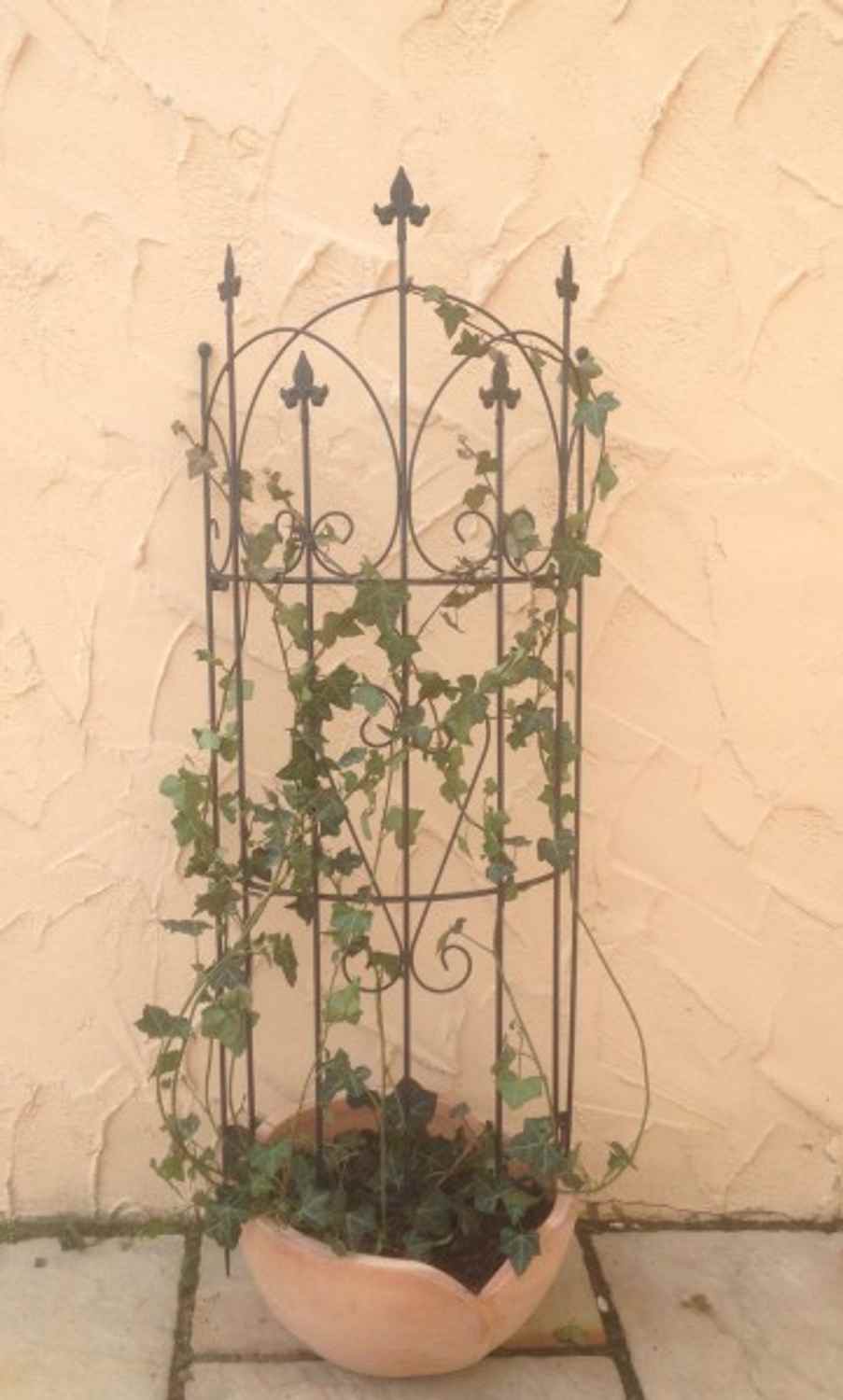 Rankgitter Spalier Rankhilfe Staudenhalter Metall Lucca-M Clematis schwarz 150 Rankgitter Spalier Rankhilfe Staudenhalter Metall Lucca-M Clematis schwarz 150