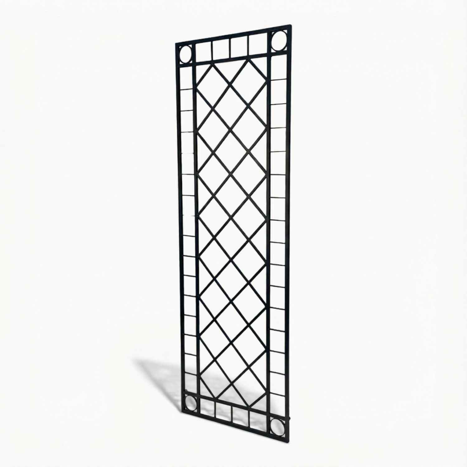 Rankgitter Spalier Rankhilfe Wandgitter Meran 60 FeuerVerzinkt grau colour RAL 7016 HQ