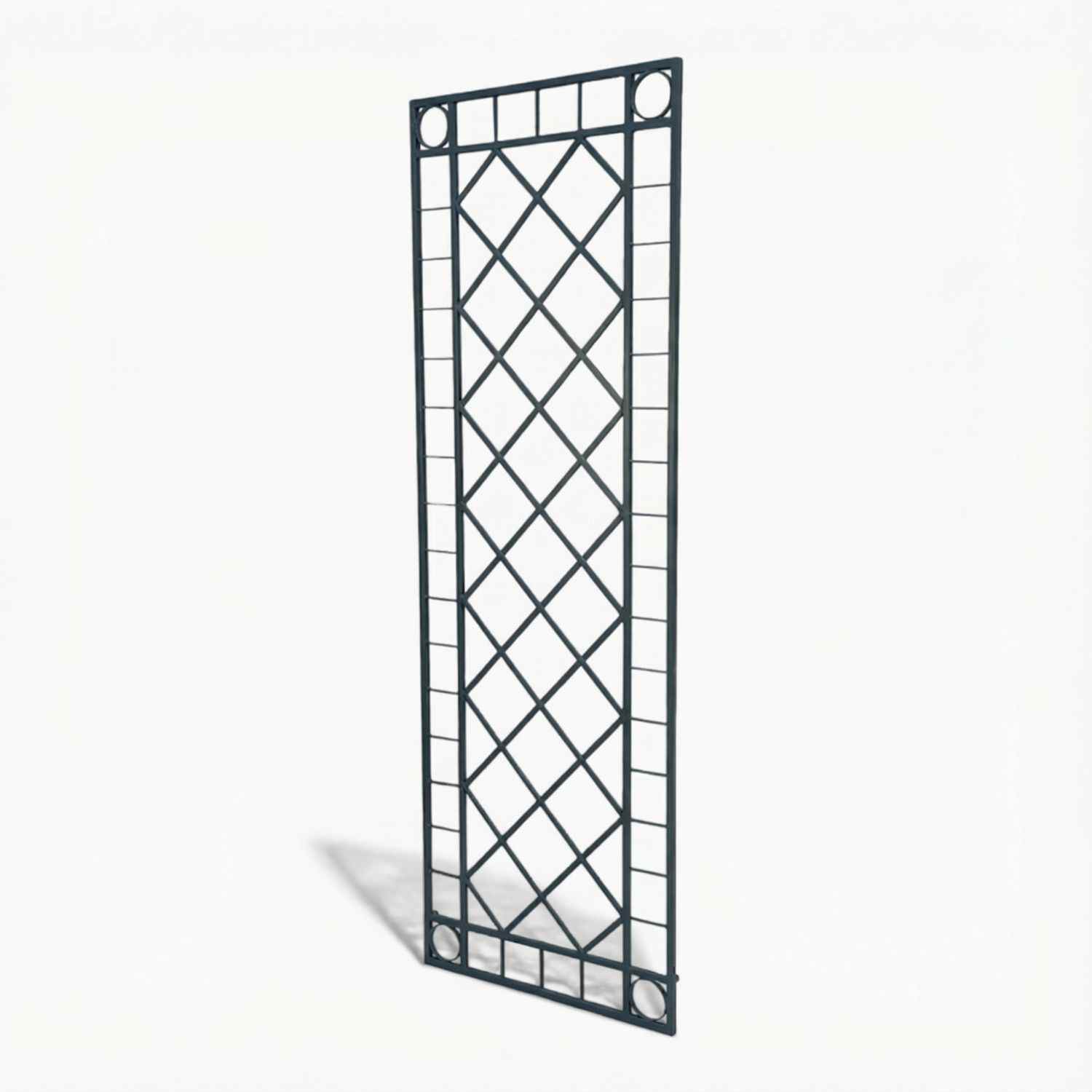 Rankgitter Spalier Rankhilfe Wandgitter Meran 60 FeuerVerzinkt grau colour RAL 7016 HQ