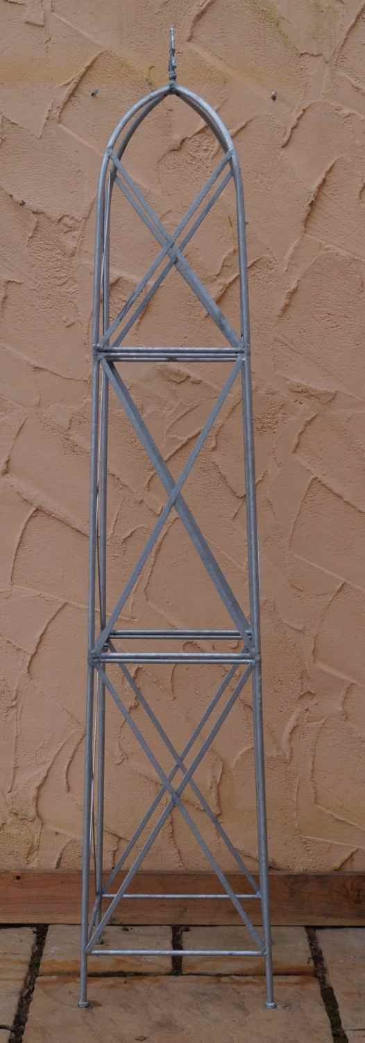 Regal Rankstab Rankhilfe Obelisk Rosenstab Alina 180 FeuerVerzinkt Clematis