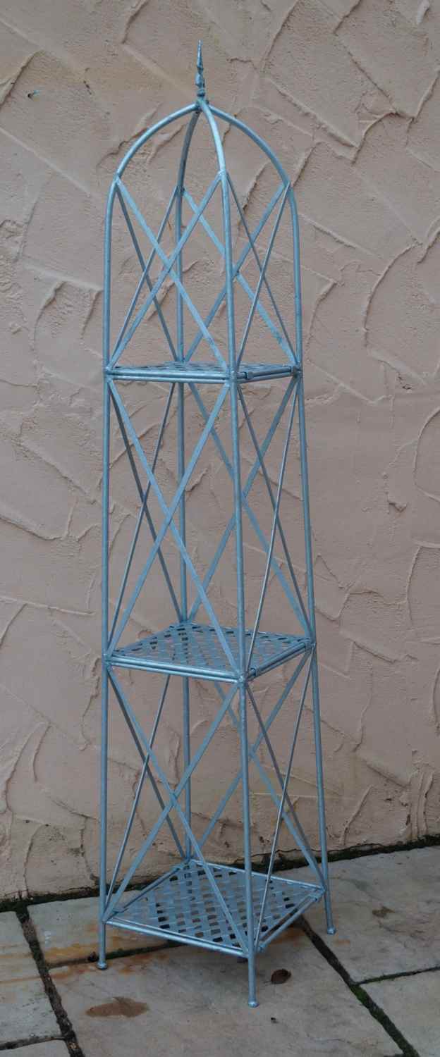 Regal Rankstab Rankhilfe Obelisk Rosenstab Alina 180 FeuerVerzinkt Clematis