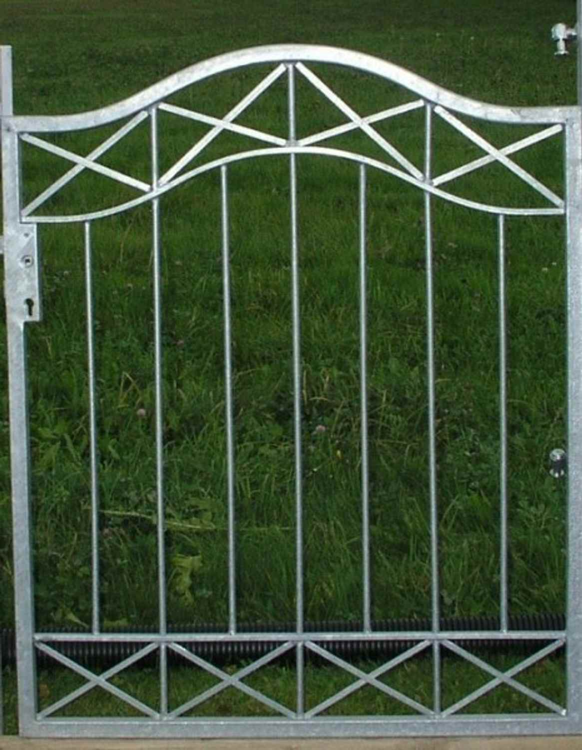 Gartentür Tür Tor Pforte Crossline-GT100/100R Riegel Verzinkt P-Set 60 Gartentür Tür Tor Pforte Crossline-GT100/100R Riegel Verzinkt P-Set 60