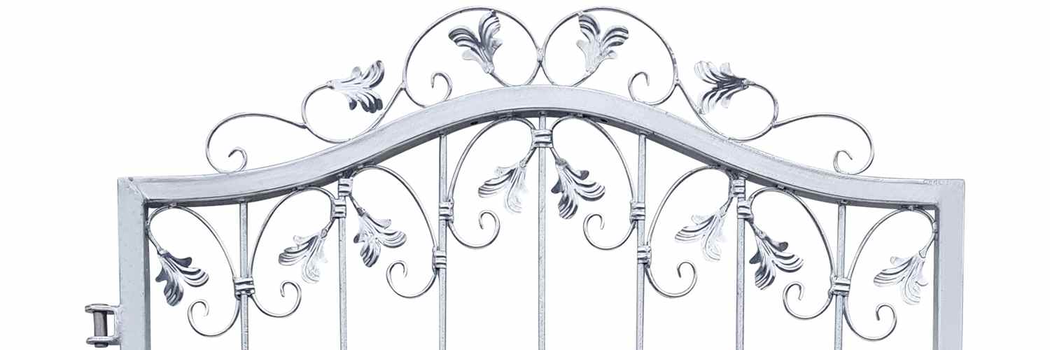 Gartentür Tür Tor Metall Pforte Schmiedeisen Monaco-GT100/120S P.-Set 60 Feuer Verzinkt Gartentür Tür Tor Metall Pforte Schmiedeisen Monaco-GT100/120S P.-Set 60 Feuer Verzinkt