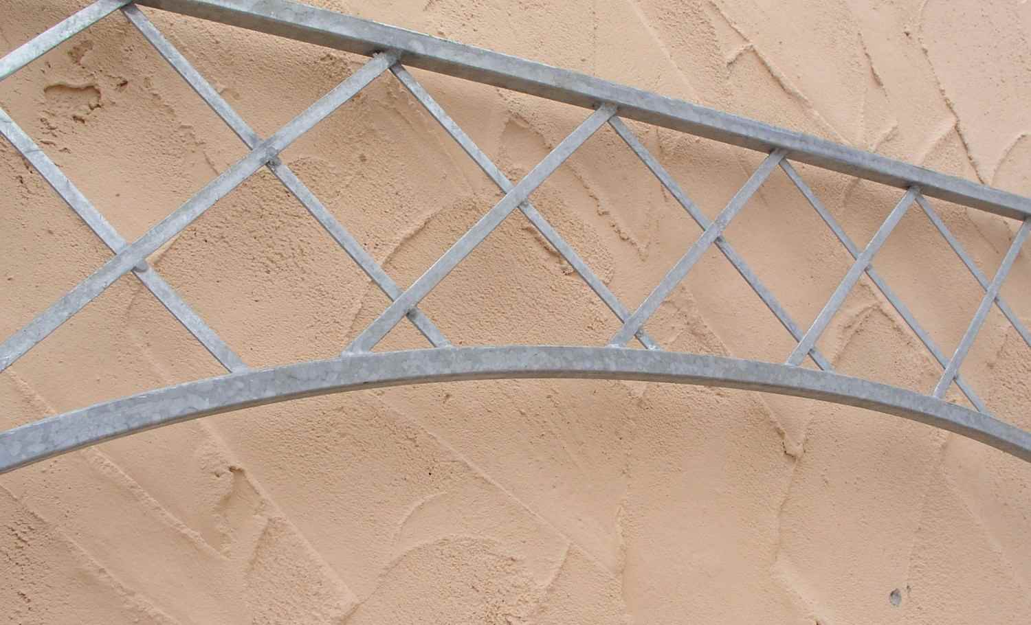 Rankgitter Spalier Rankhilfe Pergola Pavillon Napoli 200 Zink Feuer Verzinkt