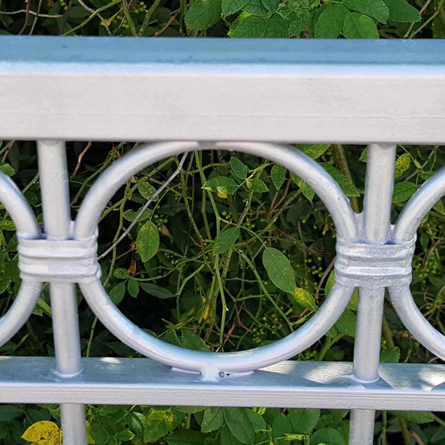 Metallzaun Schmiedeeisen Gartenzaun Zaun Zäune Anello-Z100/200 Feuer verzinkt Metallzaun Schmiedeeisen Gartenzaun Zaun Zäune Anello-Z100/200 Feuer verzinkt