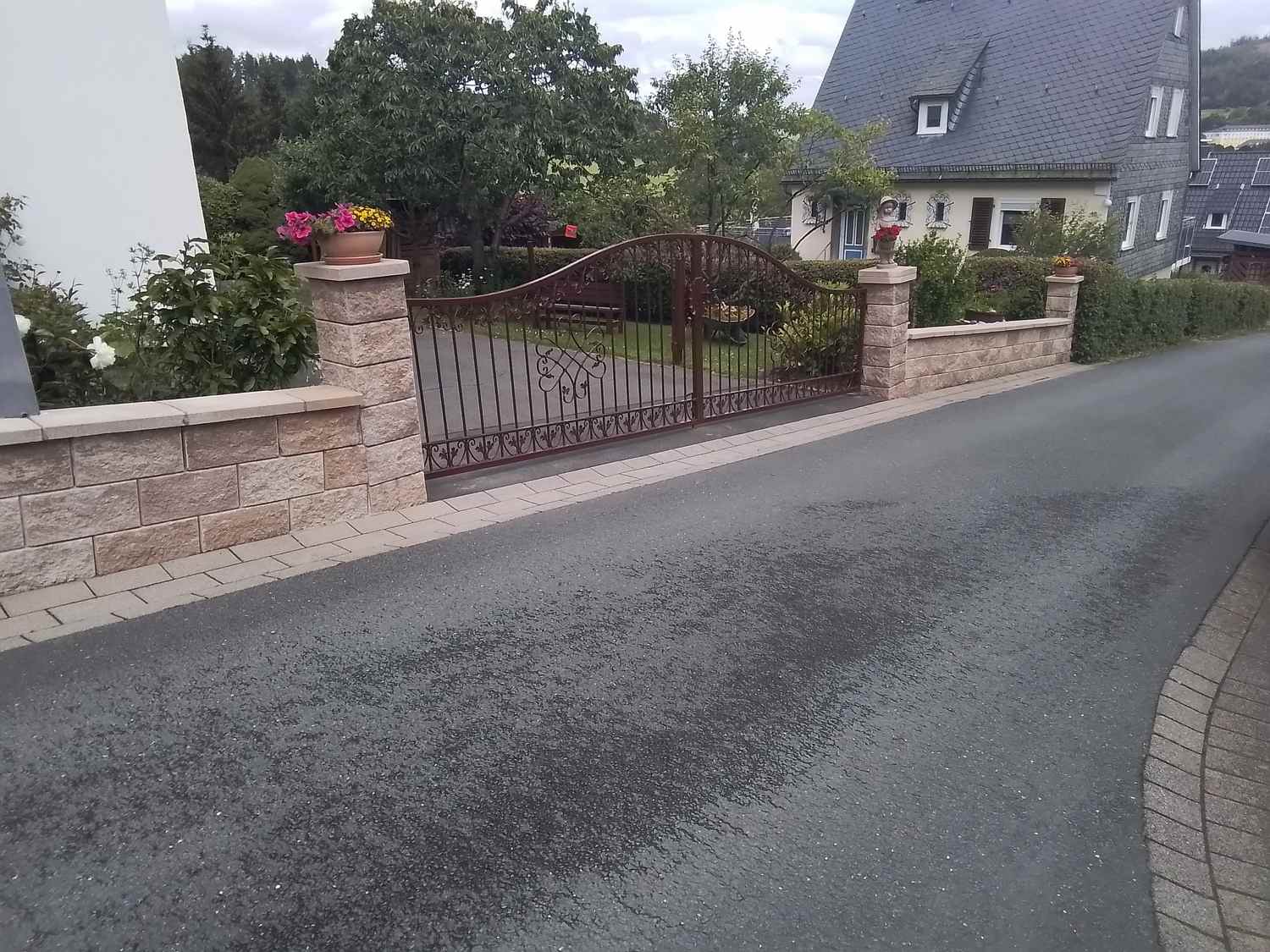 Gartentor Hoftor Tor Monaco-GT400/100S Verzinkt Metall Premium m. P.-Set 100 Gartentor Hoftor Tor Monaco-GT400/100S Verzinkt Metall Premium m. P.-Set 100