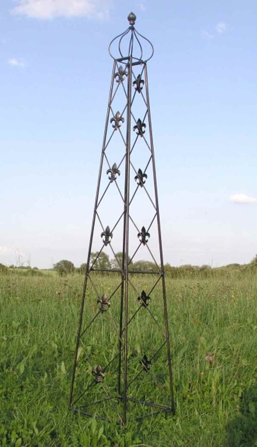 Rankstab Rankhilfe Spalier Rank Obelisk Cornwall Schwarz 2-er Set 2 Stck. Rankstab Rankhilfe Spalier Rank Obelisk Cornwall Schwarz 2-er Set 2 Stck.