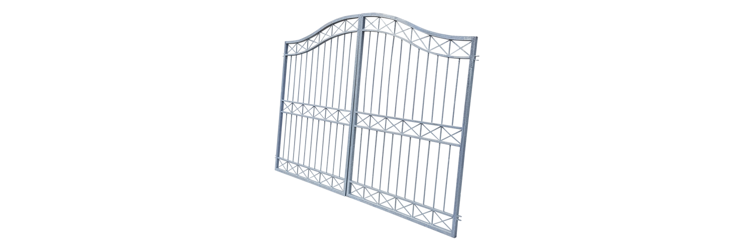 Gartentor Hoftor Einfahrtstor Crossline-GT300/180S Verzinkt Metall Gartentor Hoftor Einfahrtstor Crossline-GT300/180S Verzinkt Metall
