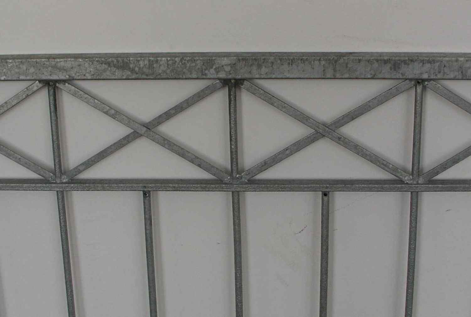 Hoftor Gartentor Metall Einfahrtstor Crossline-FT300/100S Zink einflügelig Hoftor Gartentor Metall Einfahrtstor Crossline-FT300/100S Zink einflügelig