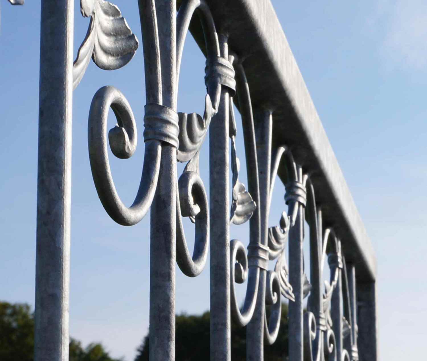 Gartentor Hoftor Metall Schmiedeeisen Monaco-FT300/100/1S Flex Feuer Verzinkt Gartentor Hoftor Metall Schmiedeeisen Monaco-FT300/100/1S Flex Feuer Verzinkt
