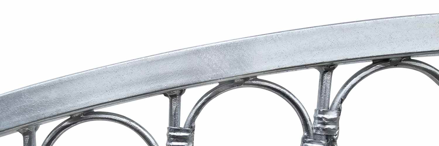 Gartentor Hoftor Tor Metall Eisen Anello-GT400/100S Feuer Verzinkt P-Set 100 Gartentor Hoftor Tor Metall Eisen Anello-GT400/100S Feuer Verzinkt P-Set 100