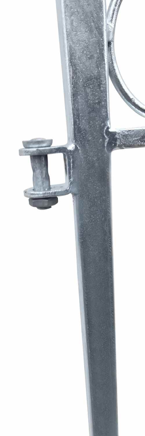 Gartentor Hoftor Tor Metall Eisen Anello-GT400/100S Feuer Verzinkt P-Set 100 Gartentor Hoftor Tor Metall Eisen Anello-GT400/100S Feuer Verzinkt P-Set 100