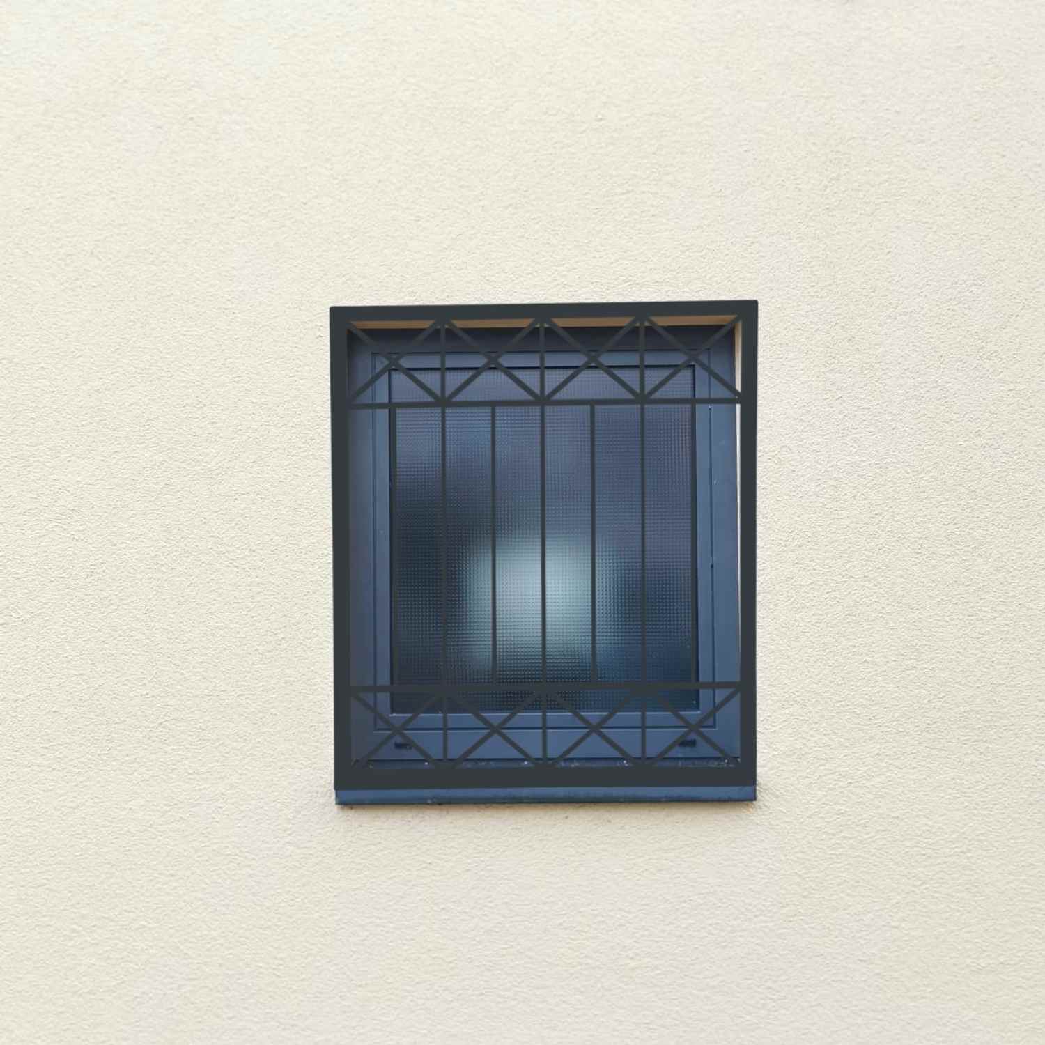 Metall Gitter Sicherheitsgitter Fenstergitter modern Crossline Z100/100 Verzinkt Metall Gitter Sicherheitsgitter Fenstergitter modern Crossline Z100/100 Verzinkt