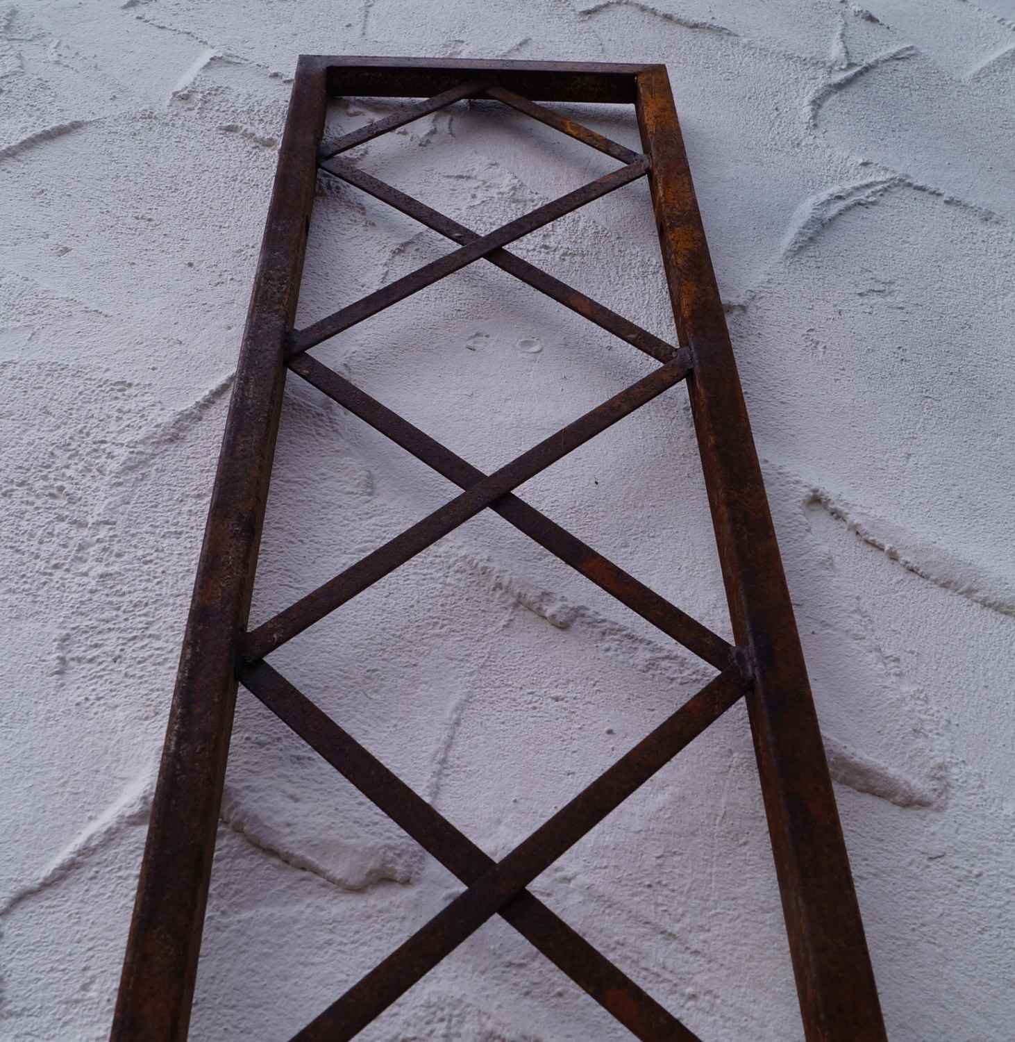 Wand Rankgitter Spalier Rankhilfe Wandgitter Bozen 25 200 roh rost