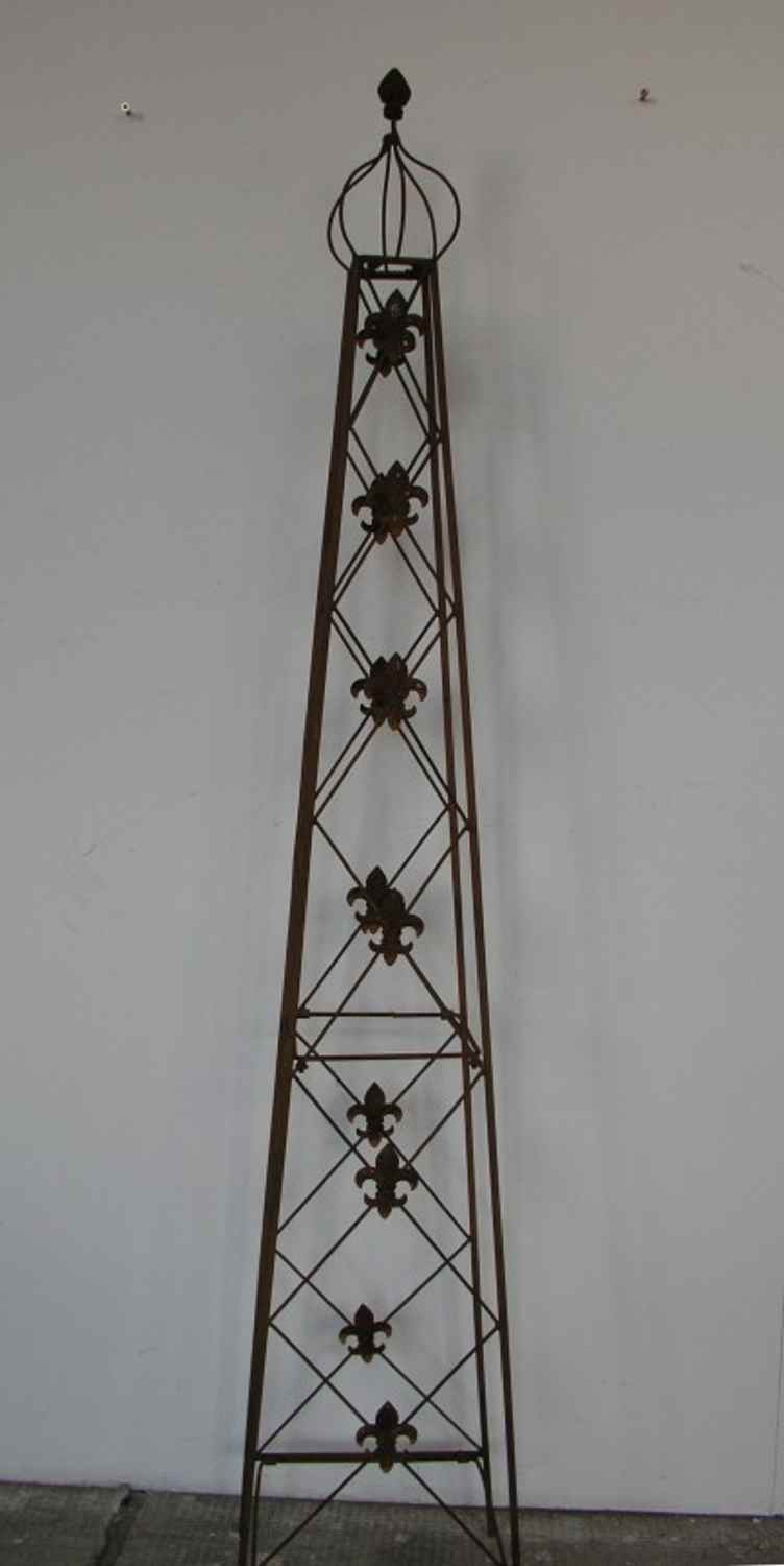 Rankstab Rankhilfe Rank Pfosten Obelisk Cornwall Rost Rankstab Rankhilfe Rank Pfosten Obelisk Cornwall Rost