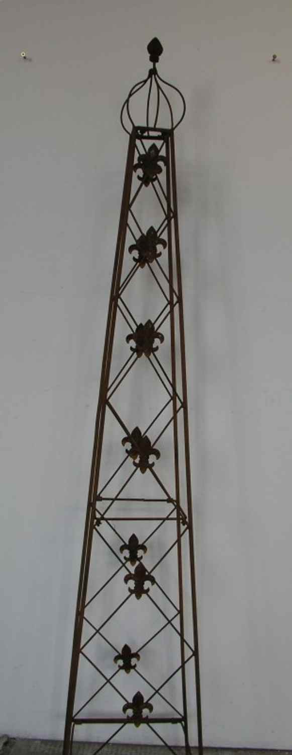 Rankstab Rankhilfe Rank Pfosten Obelisk Cornwall Rost Rankstab Rankhilfe Rank Pfosten Obelisk Cornwall Rost
