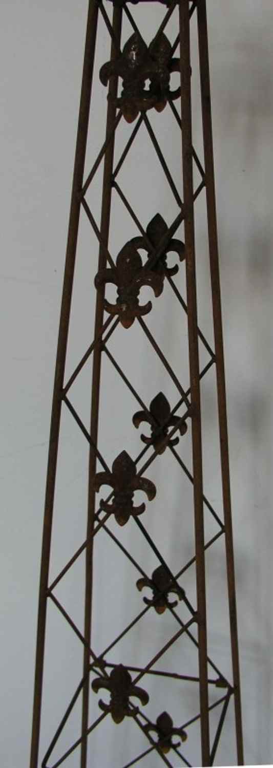 Rankstab Rankhilfe Rank Pfosten Obelisk Cornwall Rost Rankstab Rankhilfe Rank Pfosten Obelisk Cornwall Rost