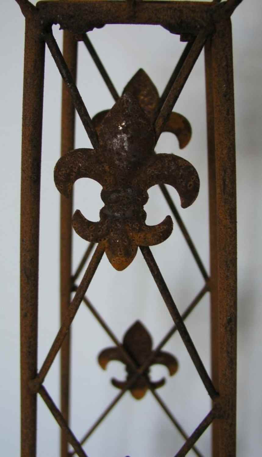 Rankstab Rankhilfe Rank Pfosten Obelisk Cornwall Rost Rankstab Rankhilfe Rank Pfosten Obelisk Cornwall Rost