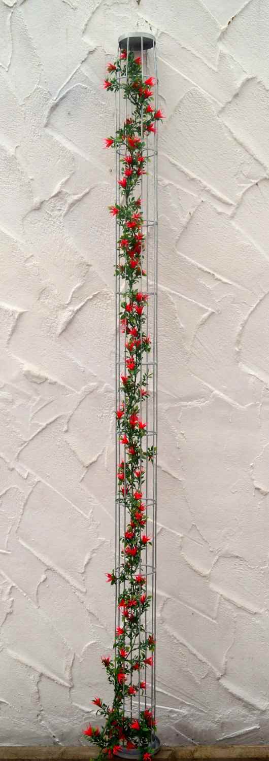 3 Stck. Spalier Rankhilfe Bohnen Tomaten Turm Tomatensäule Veronique 110 ROST 3 Stck. Spalier Rankhilfe Bohnen Tomaten Turm Tomatensäule Veronique 110 ROST