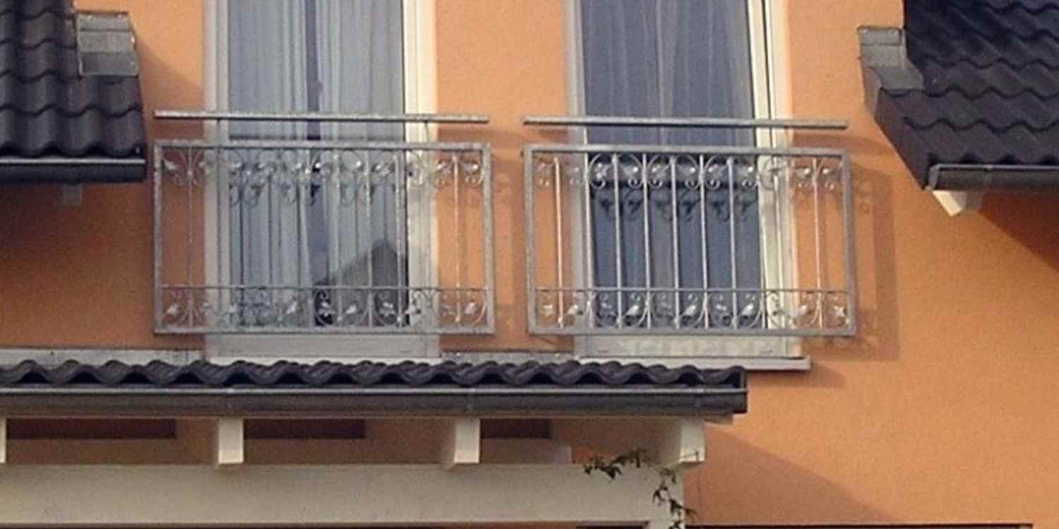 Balkongeländer Französischer Balkon Monaco-FB80/100 Metall Feuer Verzinkt Balkongeländer Französischer Balkon Monaco-FB80/100 Metall Feuer Verzinkt