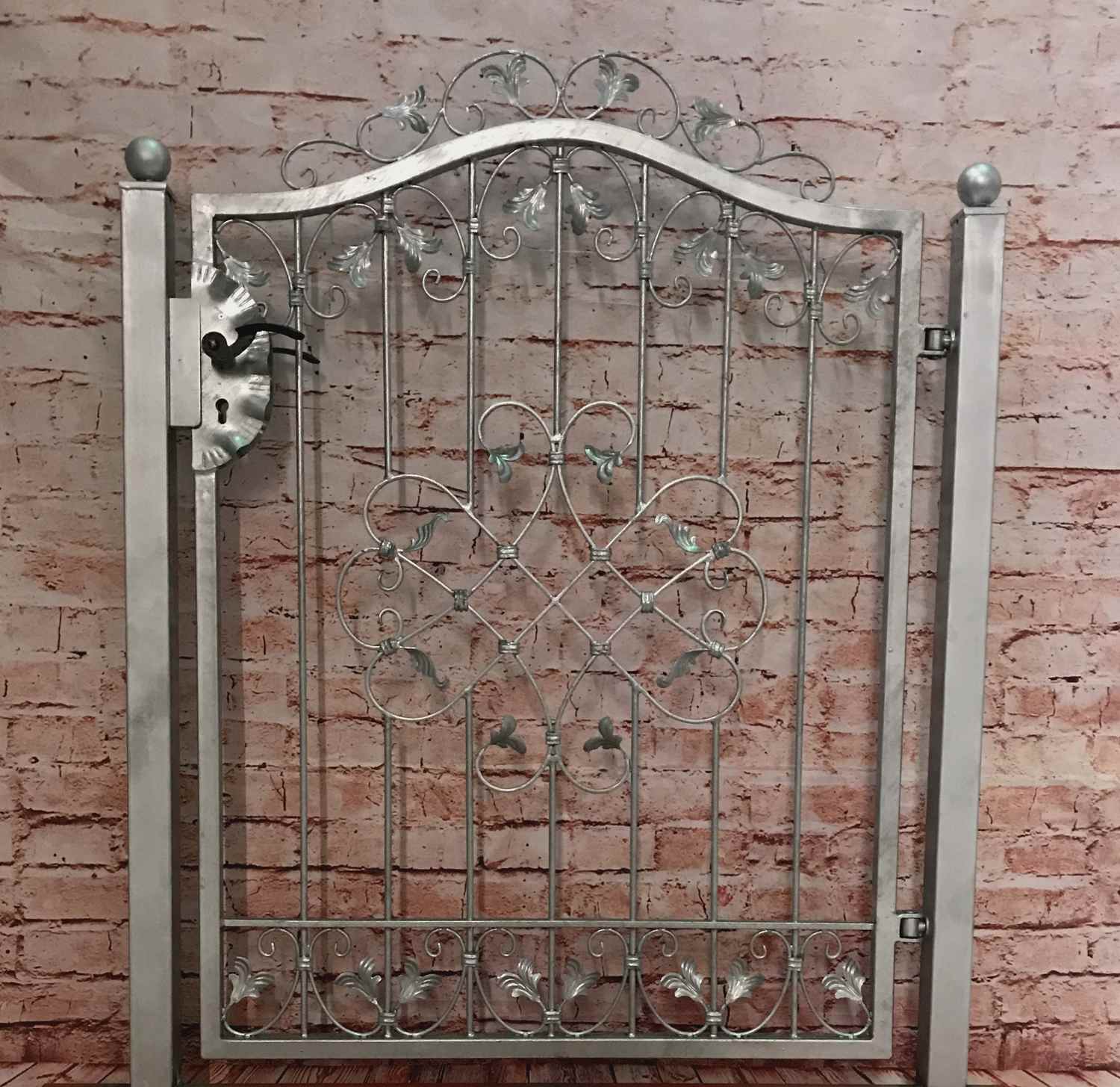 Gartentür Zauntür Tor Pforte Monaco-GT124/100S Premium Verzinkt P.-Set 60 Gartentür Zauntür Tor Pforte Monaco-GT124/100S Premium Verzinkt P.-Set 60