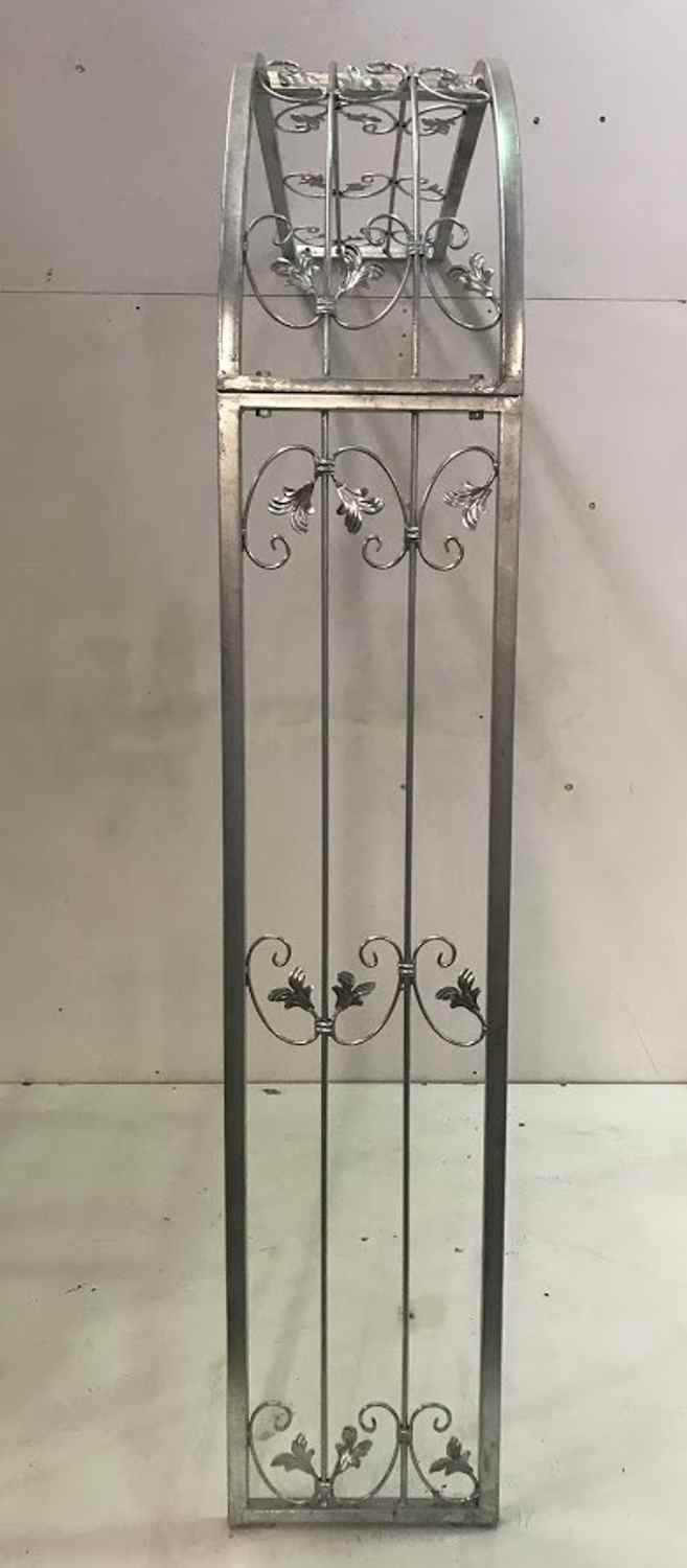 Sehr STABIL solider Metall Rundbogen Wand Rosenbogen Monaco-WRB 130/220 Verzinkt