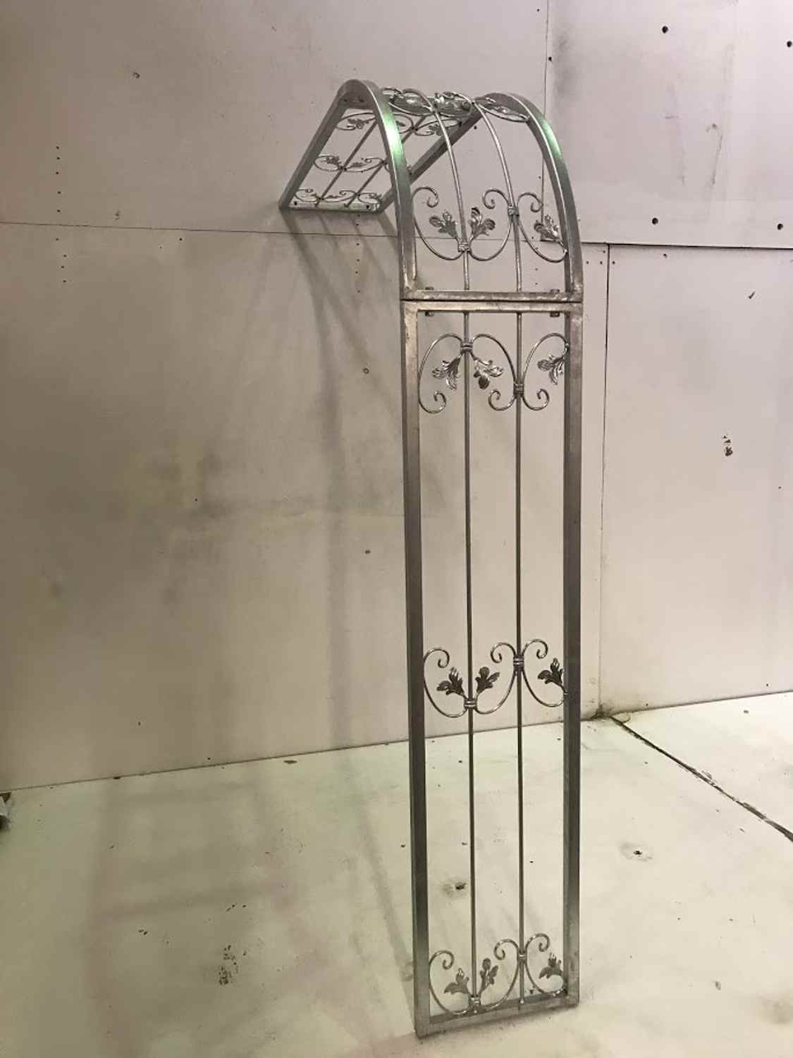 Sehr STABIL solider Metall Rundbogen Wand Rosenbogen Monaco-WRB 130/220 Verzinkt