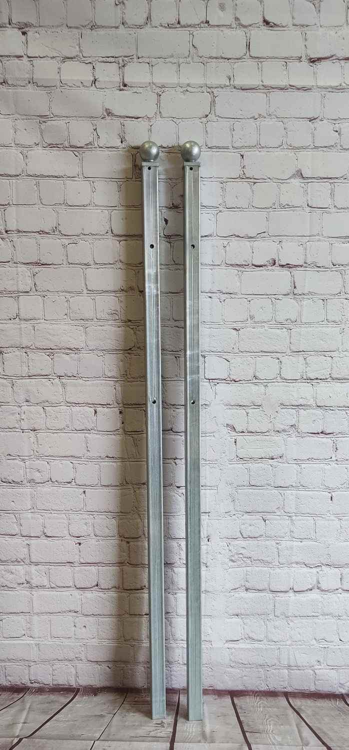1 Stck. Zaunpfosten Stahlpfosten Metall Anello 40 1500 (Z100) Zierkugel Verzinkt 1 Stck. Zaunpfosten Stahlpfosten Metall Anello 40 1500 (Z100) Zierkugel Verzinkt