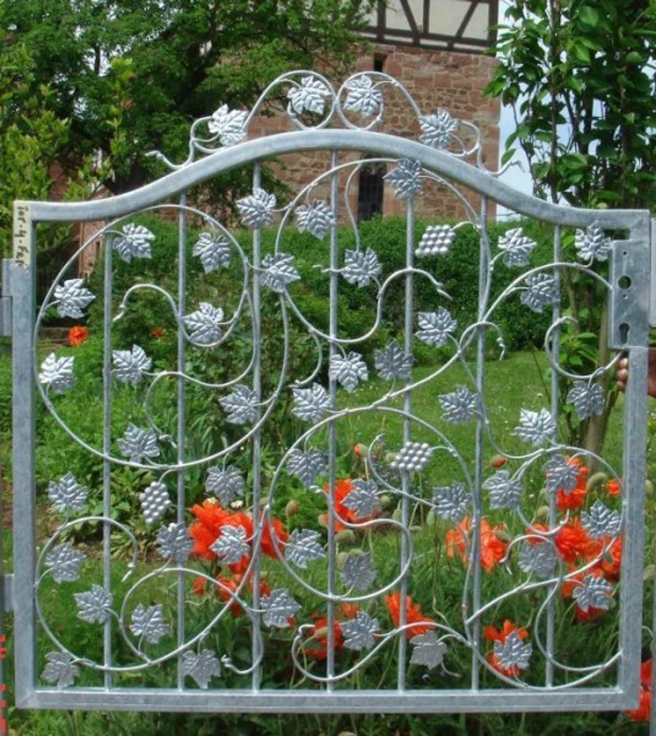 Gartentür Tür Tor Pforte Bachus-GT100/100SR Verzinkt Gartentür Tür Tor Pforte Bachus-GT100/100SR Verzinkt 100 cm 1m verzinkt