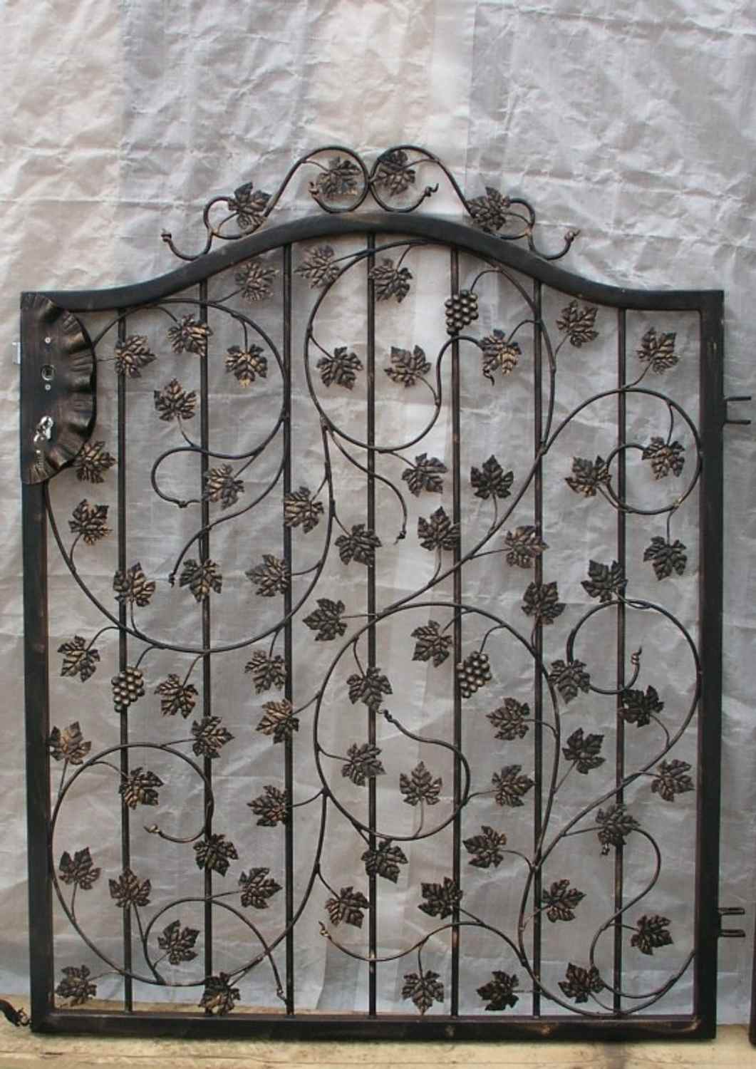Gartentür Tür Tor Pforte Bachus-GT100/100SR Verzinkt Gartentür Tür Tor Pforte Bachus-GT100/100SR Verzinkt 100 cm 1m schwarz gold patiniert