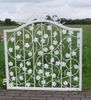 Gartentür Tür Tor Pforte Bachus-GT100/100SR Verzinkt 100 cm 1m Weiss