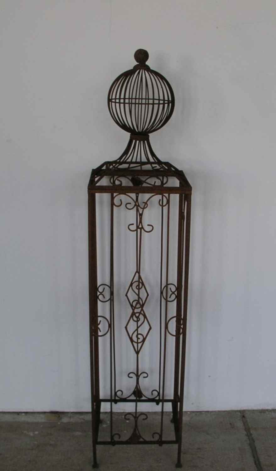 Rankgitter Rankhilfe Spalier Rosen Clematis Obelisk KENT XL Roh ROST 165 Rankgitter Rankhilfe Spalier Rosen Clematis Obelisk KENT XL Roh ROST 165