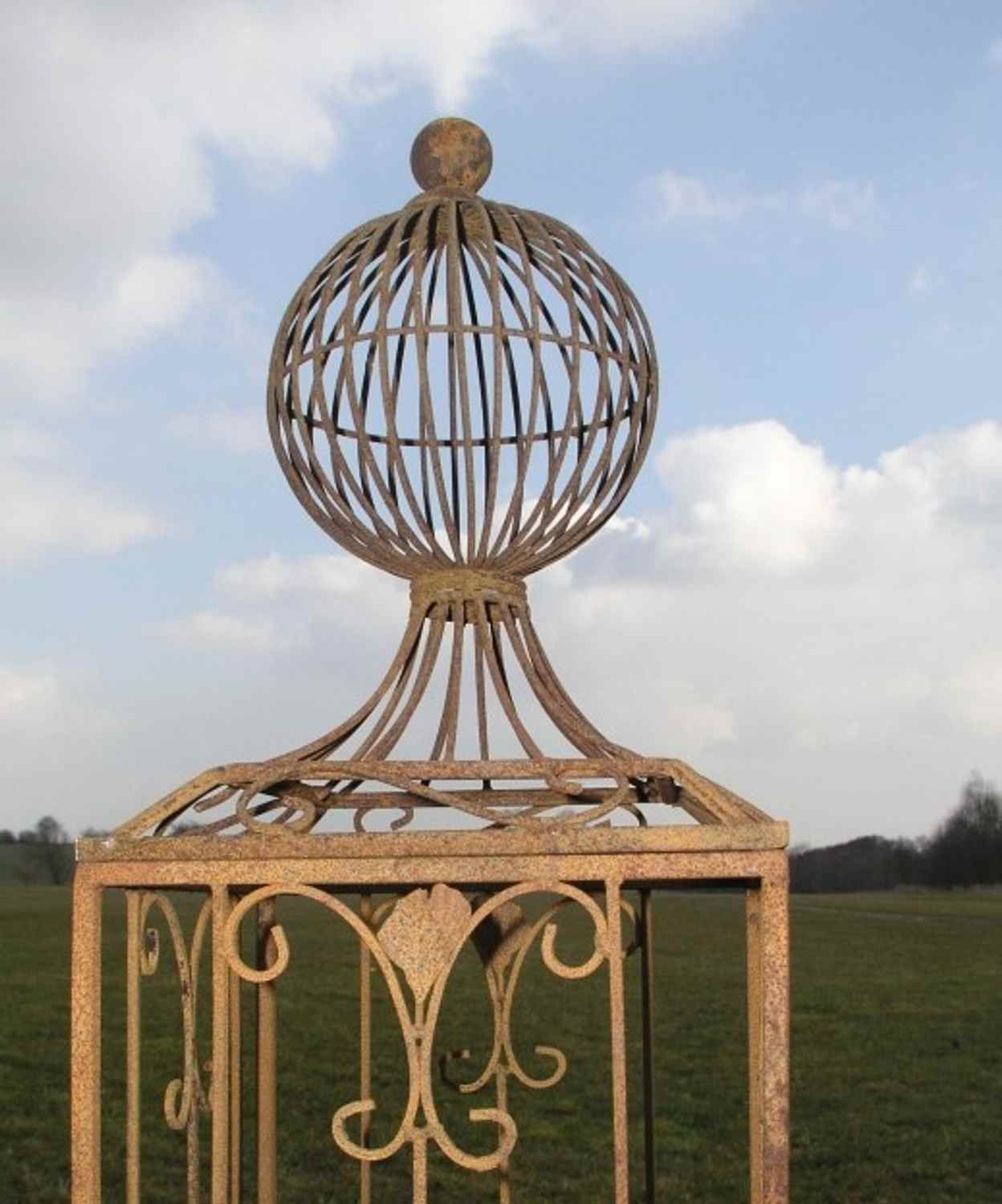 Rankgitter Rankhilfe Spalier Rosen Clematis Obelisk KENT XL Roh ROST 165 Rankgitter Rankhilfe Spalier Rosen Clematis Obelisk KENT XL Roh ROST 165