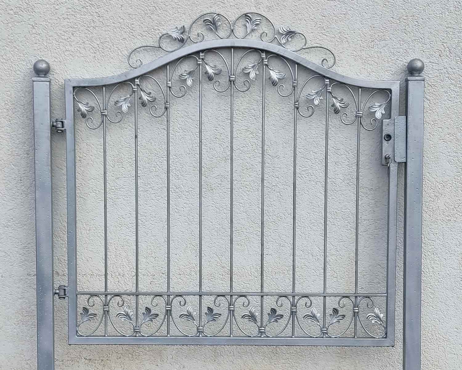 Gartentür Gartentor Tür Tor Pforte Metall Monaco-GT124/120S Verzinkt P.-Set 60 Gartentür Gartentor Tür Tor Pforte Metall Monaco-GT124/120S Verzinkt P.-Set 60