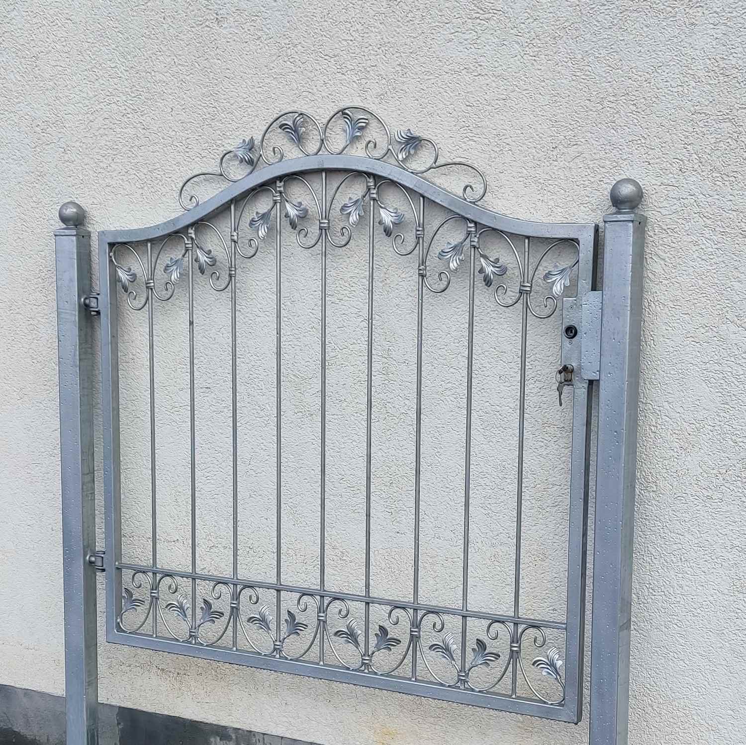 Gartentür Gartentor Tür Tor Pforte Metall Monaco-GT124/120S Verzinkt P.-Set 60 Gartentür Gartentor Tür Tor Pforte Metall Monaco-GT124/120S Verzinkt P.-Set 60